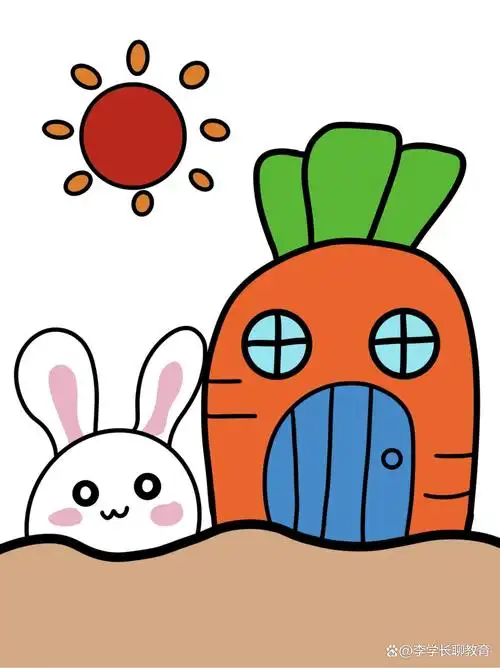 简易画画儿童2-3岁