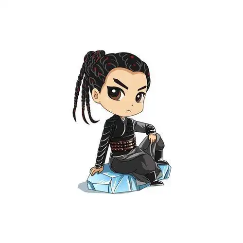 胡歌头像图片大全卡通