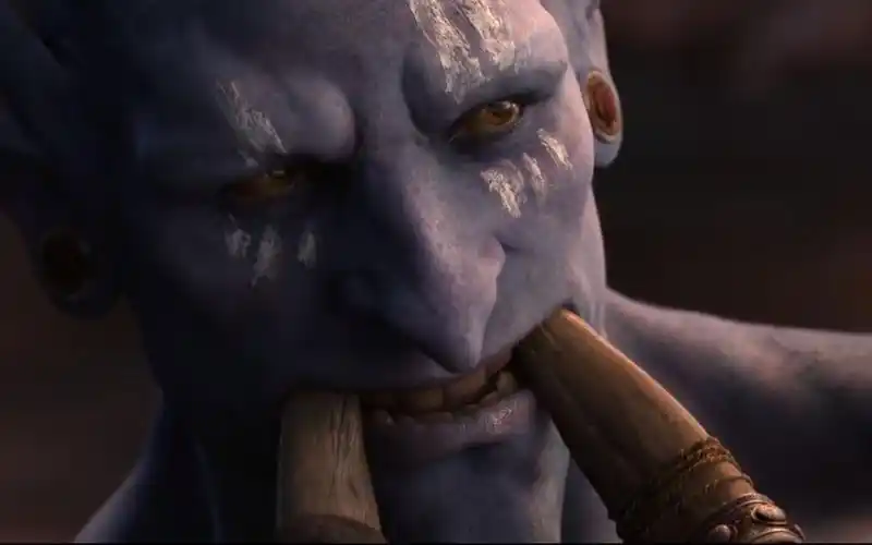 魔兽世界8.1小巨魔泽坎语音彩蛋:我不是故意抢镜头的!