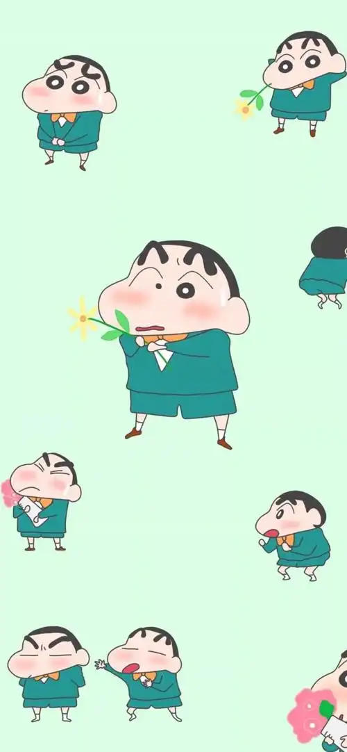 iphonex壁纸蜡笔小新