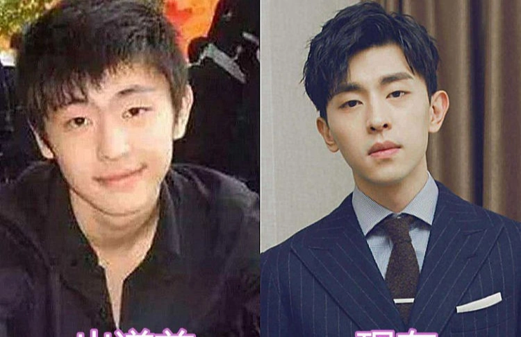 当红男星出道前vs现在:张艺兴圆脸,邓伦变化不明显,肖战逆袭