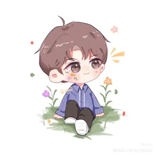 小倒霉～_q版头像cv圈倒霉死勒倒霉死勒绘画作品