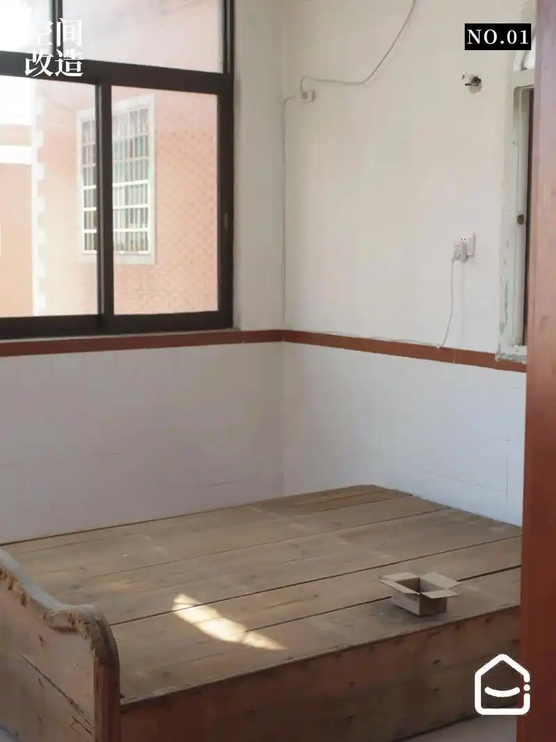 老房改造|改造了一个南洋复古风卧室 .粉丝以前村里的老房子, - 抖音