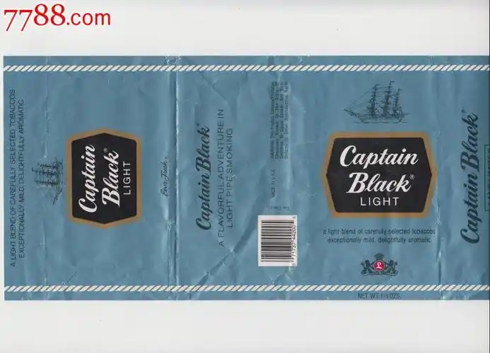美国captain-black船长烟丝标