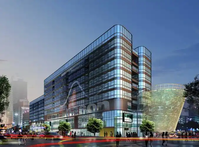 现代商场mall效果图