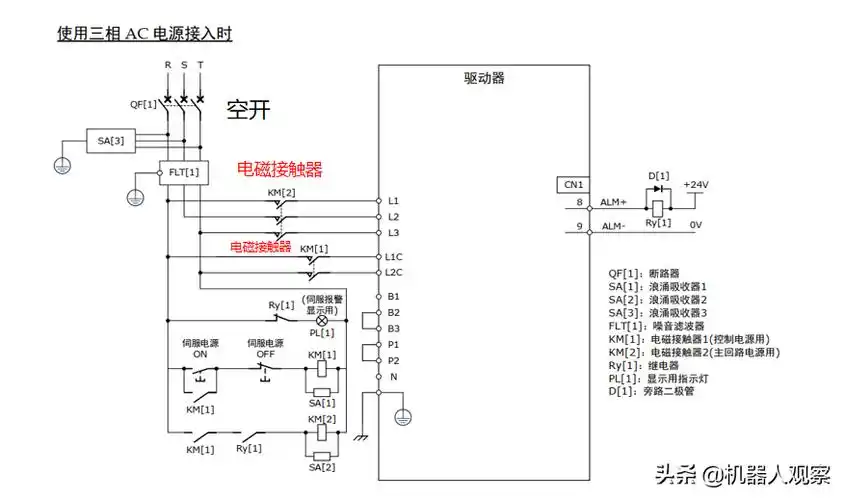 工控自动化行业必须掌握的知识伺服电机接线方式