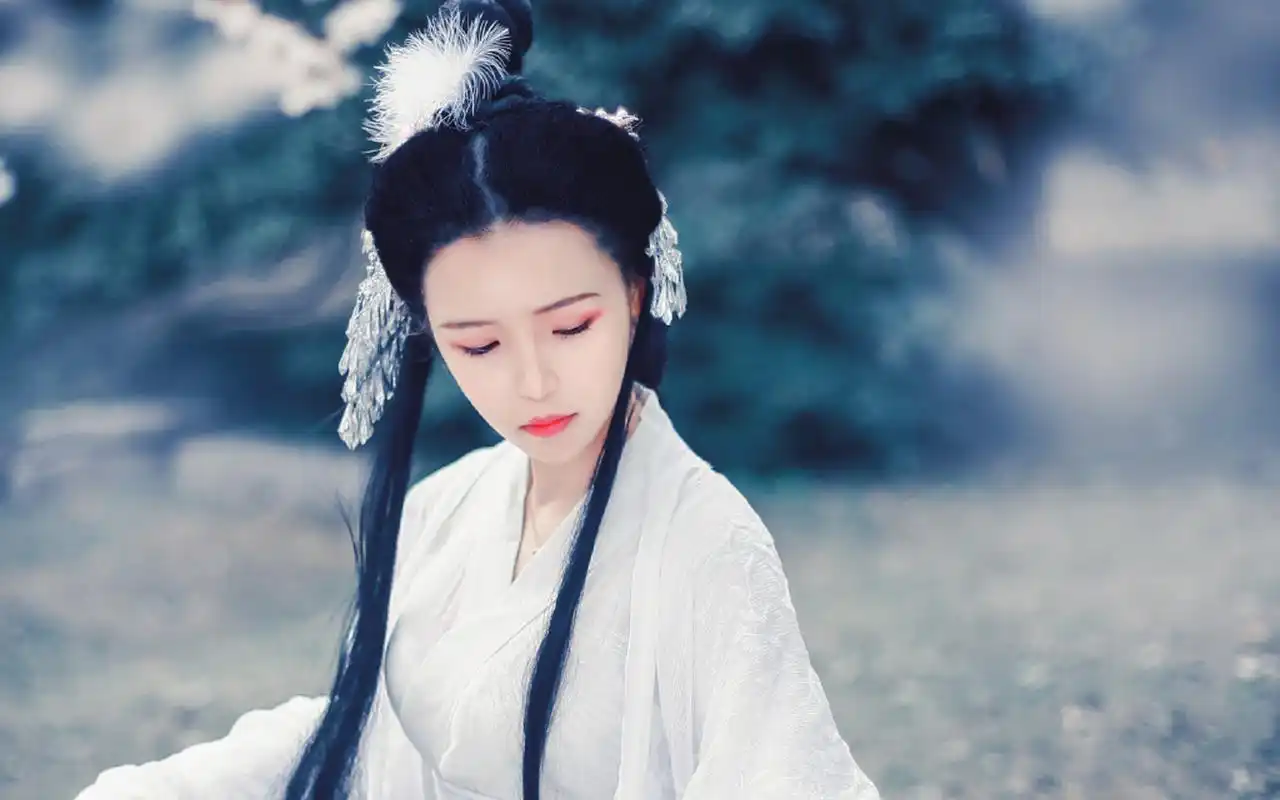 古风仙气美女写真图片桌面壁纸