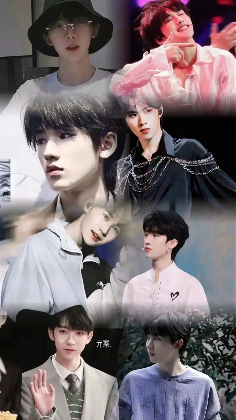 自制时团拼贴壁纸呀.#时代少年团 #爱到1440 - 抖音