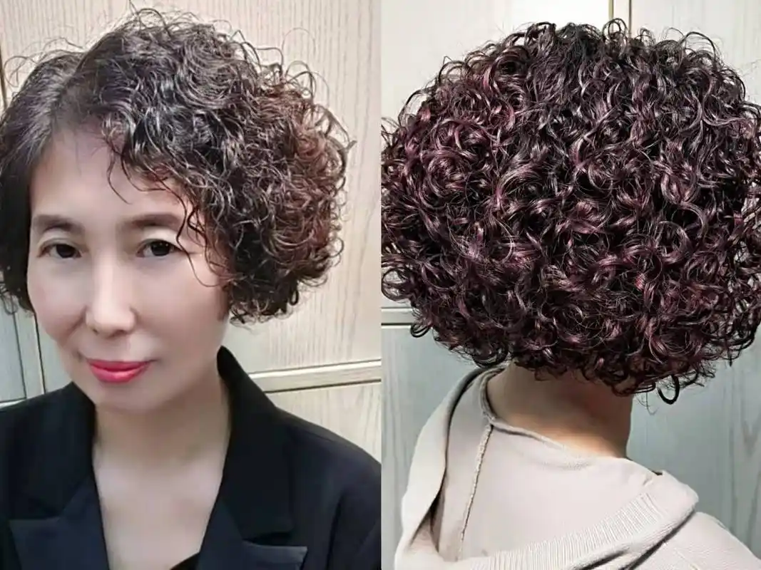 短发|中老年人如何选择发型?发量和脸型决定效果,设计比选择更重要