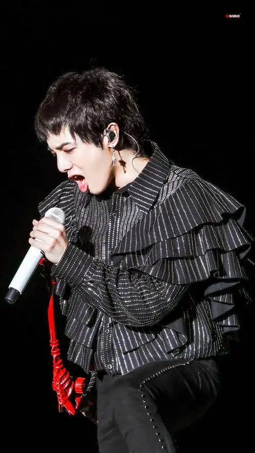 华晨宇2018鸟巢演唱会黑莲花壳图集