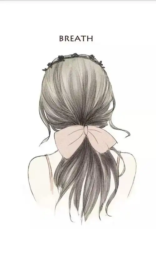 跪求手绘女生背影.全身的.像这样子的