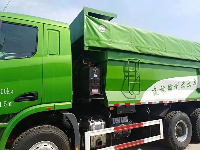 渣土车/环保车专用防水篷布(果绿色)