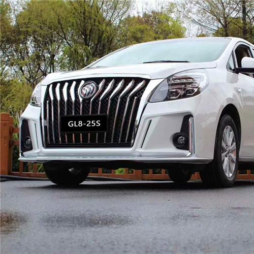 适用于胖头鱼gl8 25s升级中网大包围别克gl8改装创世版前后杠总成