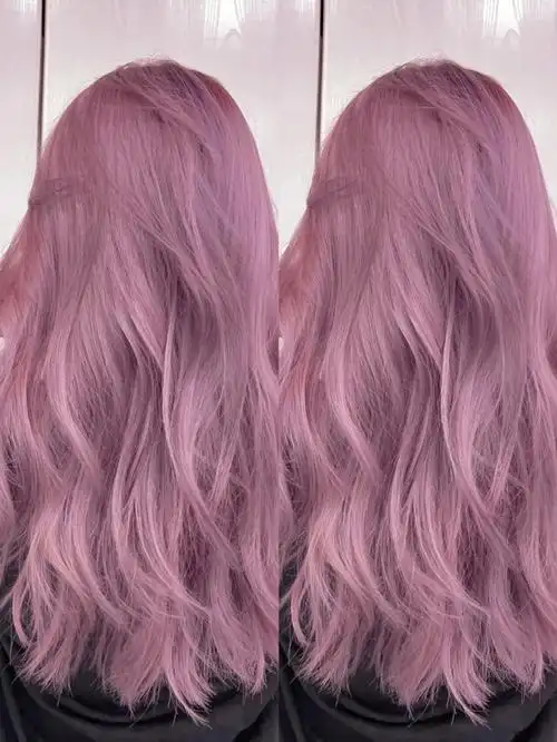 91相比较而言,越洗越好看91掉色整体感觉偏粉色调91超温柔超显