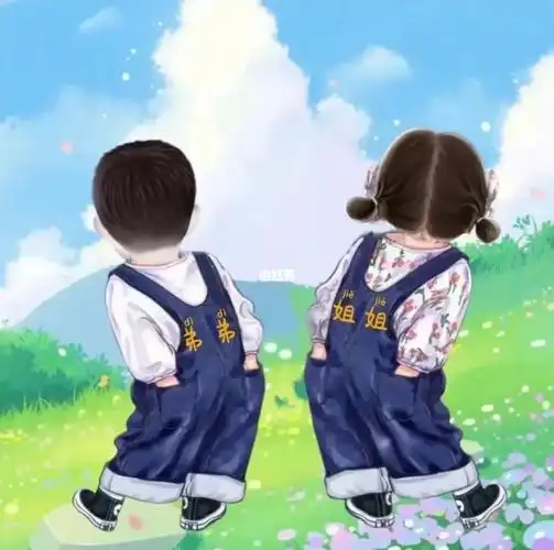 何其有幸,一儿一女