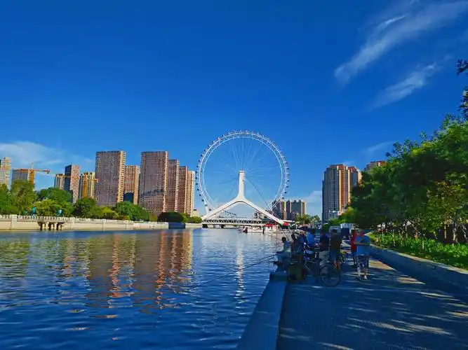 天津海河风光