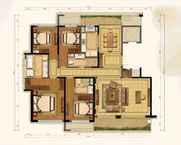 浦东内环内次新大平层小区孤品