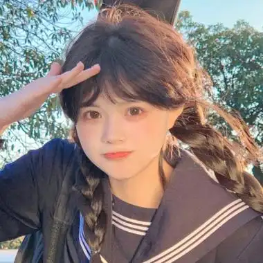 头像学生校服学生头像女小清新青春