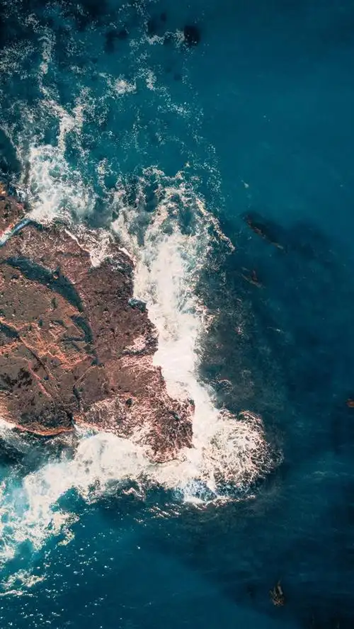 壁纸 拉古纳海滩,大海,顶视图 2560x1920 hd 高清壁纸, 图片, 照片