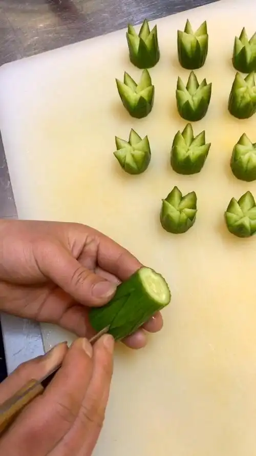 黄瓜简单切法