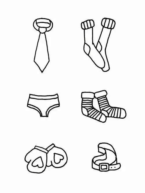 【卡通衣服简笔画】陪孩子一起画起来,get新技能!转存