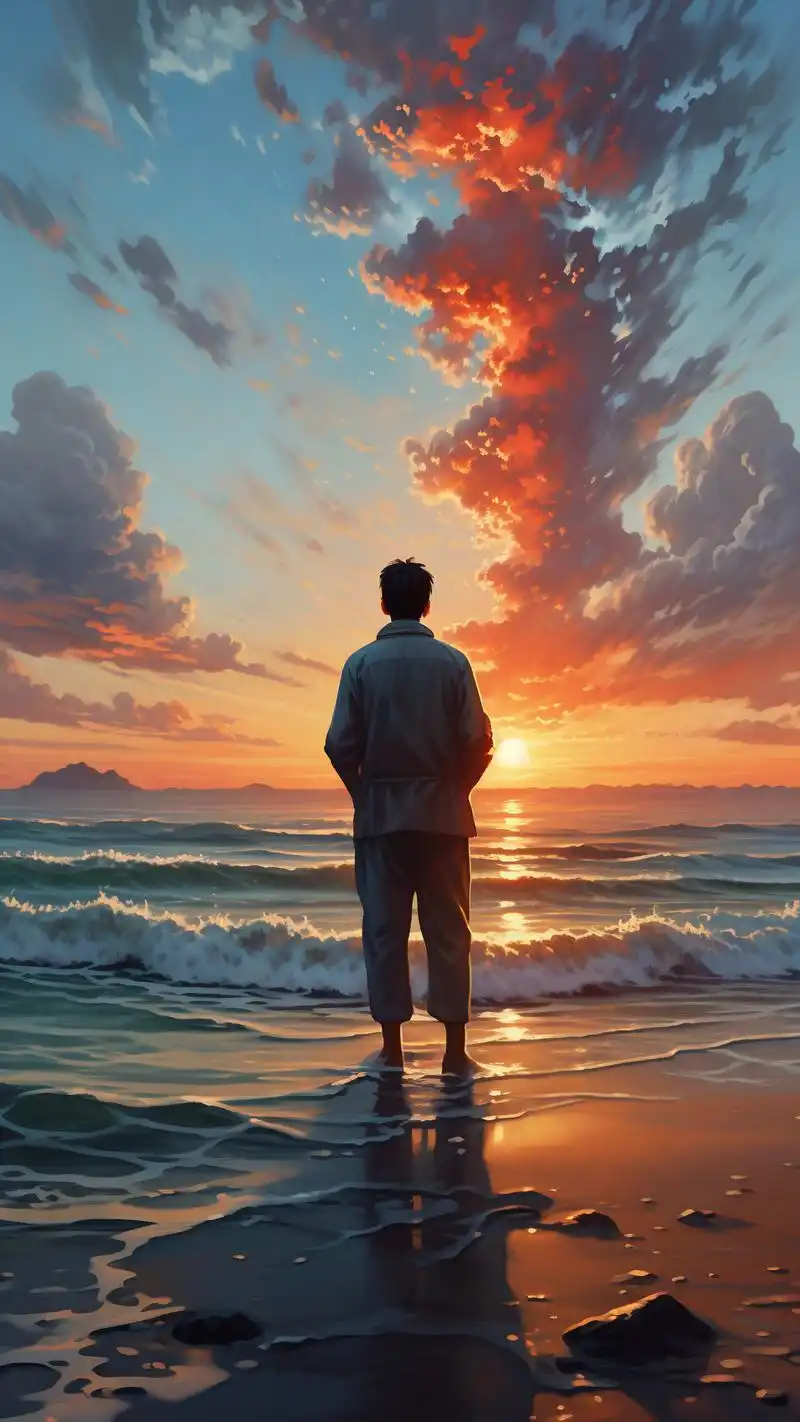 每张都帅到窒息99 男生背影总是给人一种神秘又帅气的感觉,这些壁纸