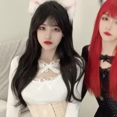 高清好看的抖音最火闺蜜女头图片,女生头像图片