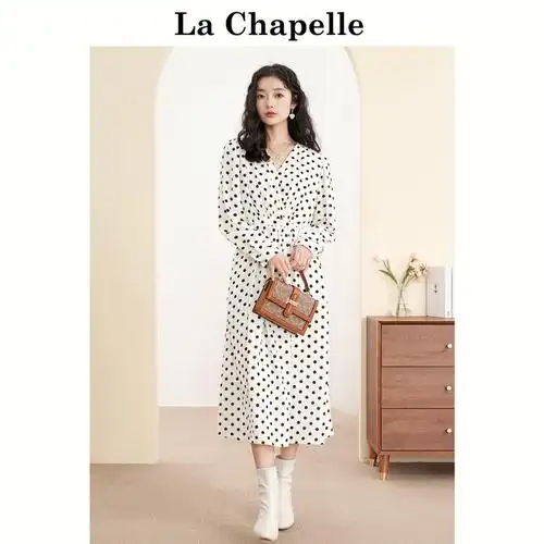 春季新品丨百搭波点连衣裙