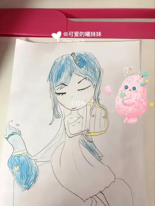 十二星座简笔画之水瓶座7415简笔画水瓶座软糖