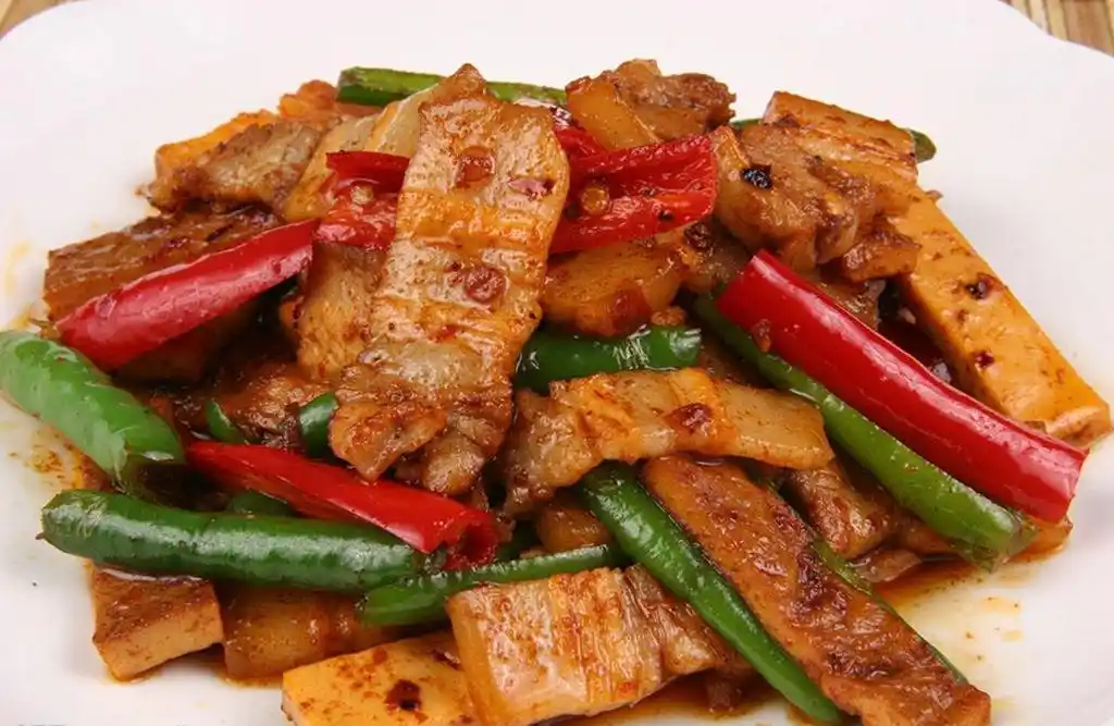 湘菜家常菜之——好吃不油腻的小炒五花肉,绝对下饭哟!