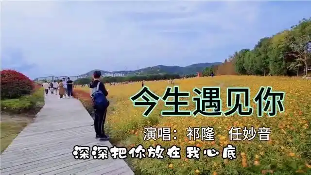 一首祁隆任妙音演唱的今生遇见你深情动听醉人心扉