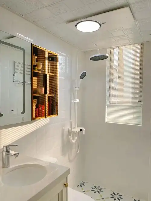 2平卫生间|老破小卫浴这样装干净又敞亮95