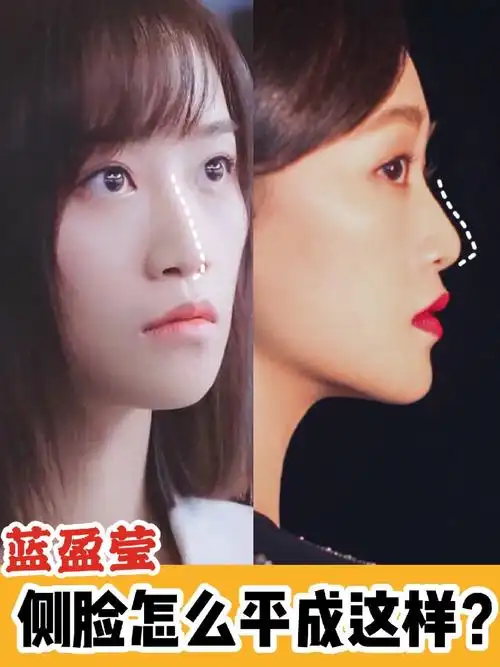 节目里蓝盈莹的表现可圈可点,真是样样都会全能ace 可是这侧脸是悦创