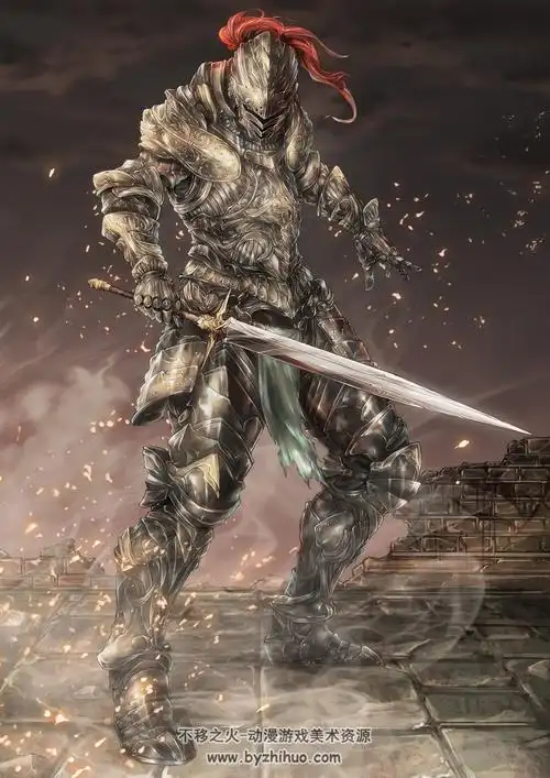 古朴帅气!日式和西式铠甲特辑图包分享 14p