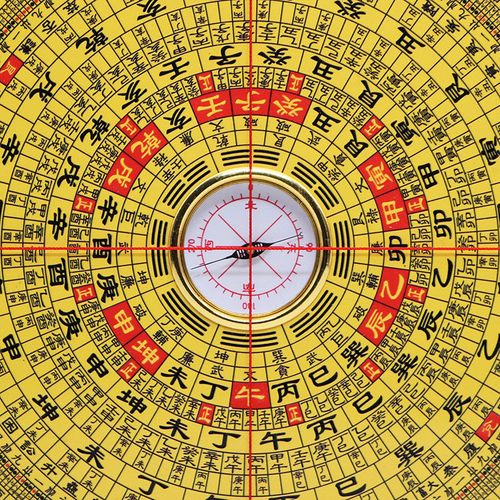 崇道堂罗盘高精度玛瑙大天池八8寸21层大字体三合罗盘罗经仪 八寸21层