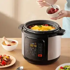 苏泊尔电压力锅家用智能双胆高压饭煲6l官方旗舰店正品3-4-5-8人