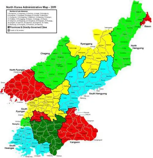 中国设省,朝鲜设道,俗称的"朝鲜八道"是哪八个?