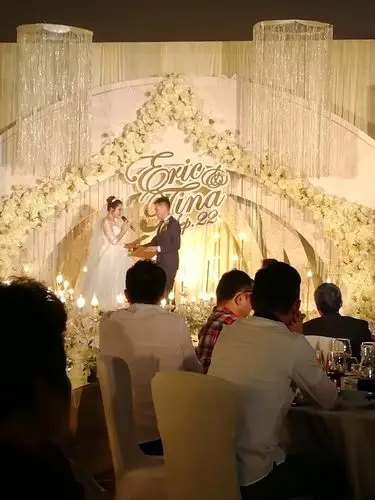 广州天河希尔顿酒店吴志华,陆翠婷结婚典礼