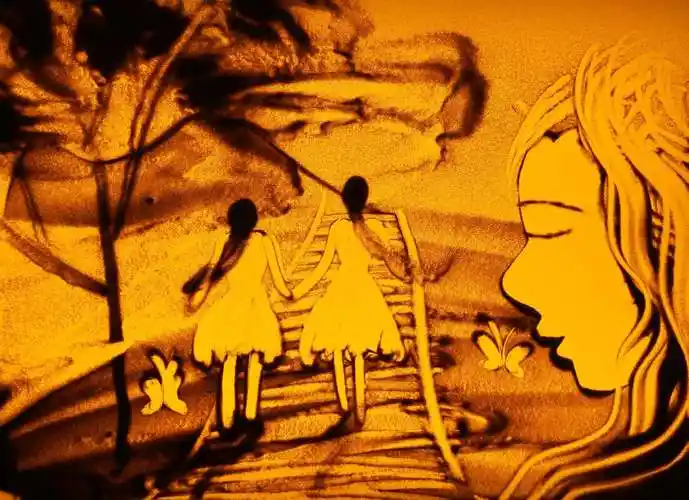 「学员作品」成人兴趣班·刘志宏沙画第四课