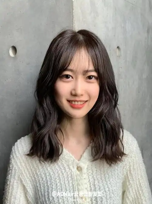 少女感十足的蛋卷头法式刘海甜美减龄,蛋卷头图片,发型图片