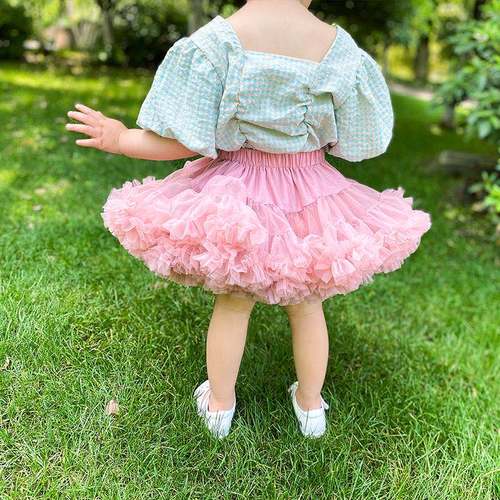 儿童蓬蓬纱裙半身裙夏公主短裙女童tutu宝宝半身裙