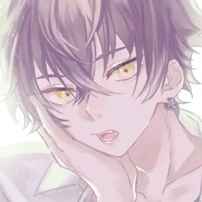 奶酪男生动漫冷酷病娇画风二次元头像