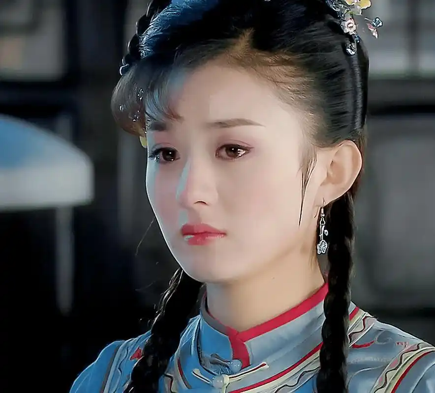 赵丽颖的晴儿好会哭,"尔康你不要我了"我的心都碎了,抱一抱!