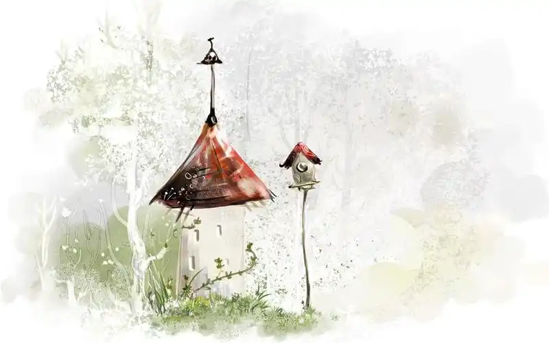 手绘梦幻风光 壁纸(一)20 - 1280x800