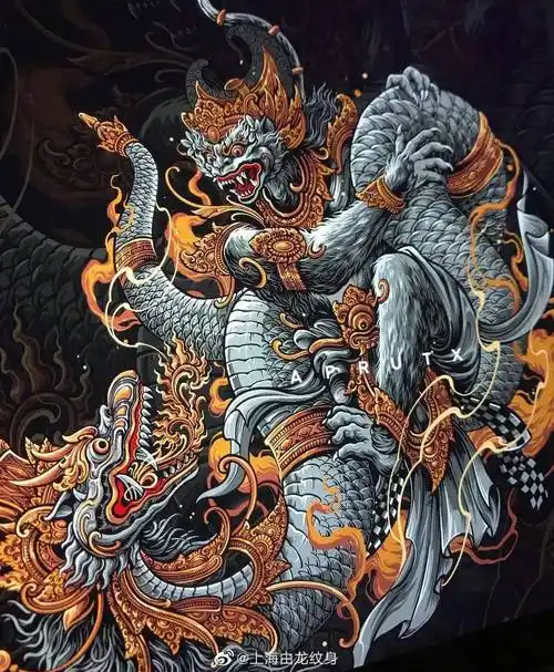 16张传统纹身手稿图案