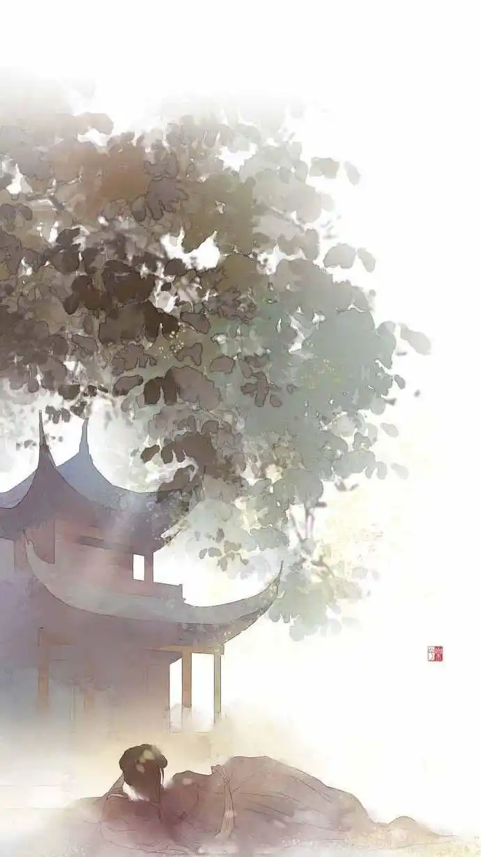 9款淡雅水彩禅意古风背景古风手机壁纸图片