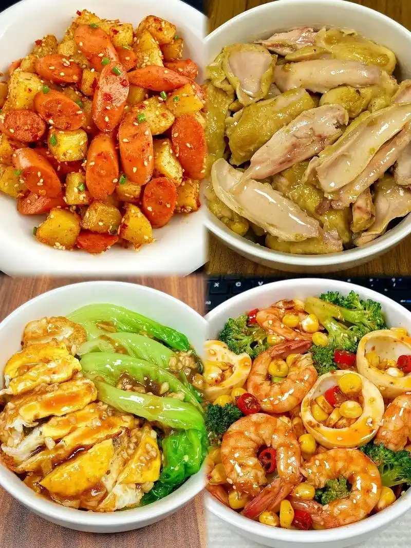 简简单单的家常菜美食来了.