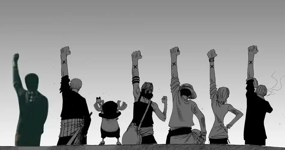 求大神p图p到海贼王这张图片上,不一定要我发的这张,一定要这个手势的