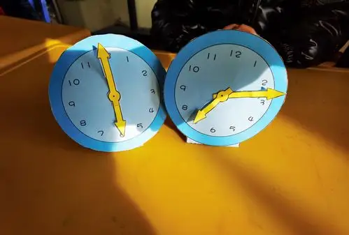 《认识时钟》——陈家集幼儿园大班数学活动