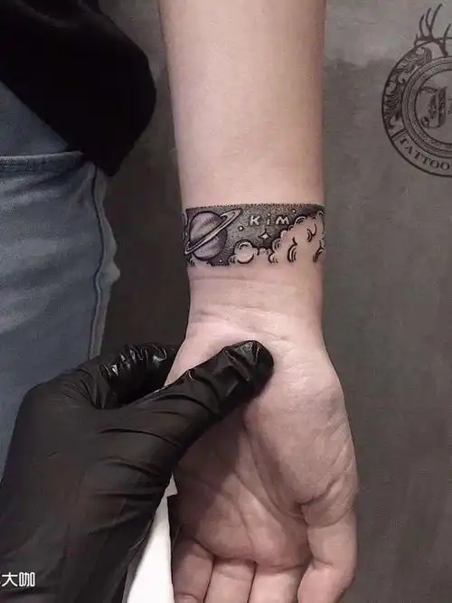 星空手环_纹身图案手稿图片_痣吃痣.的纹身作品集